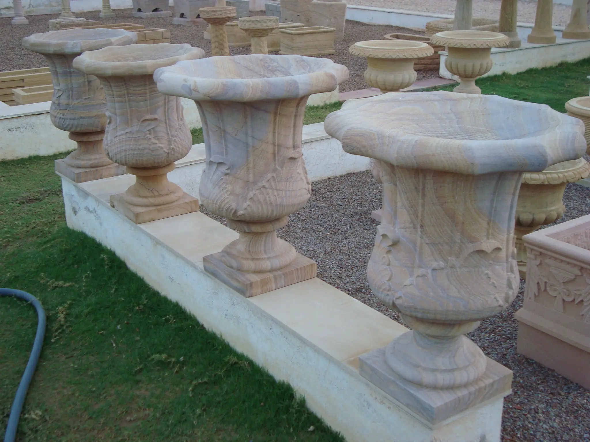 Flower Pot designs by Global Stone Art